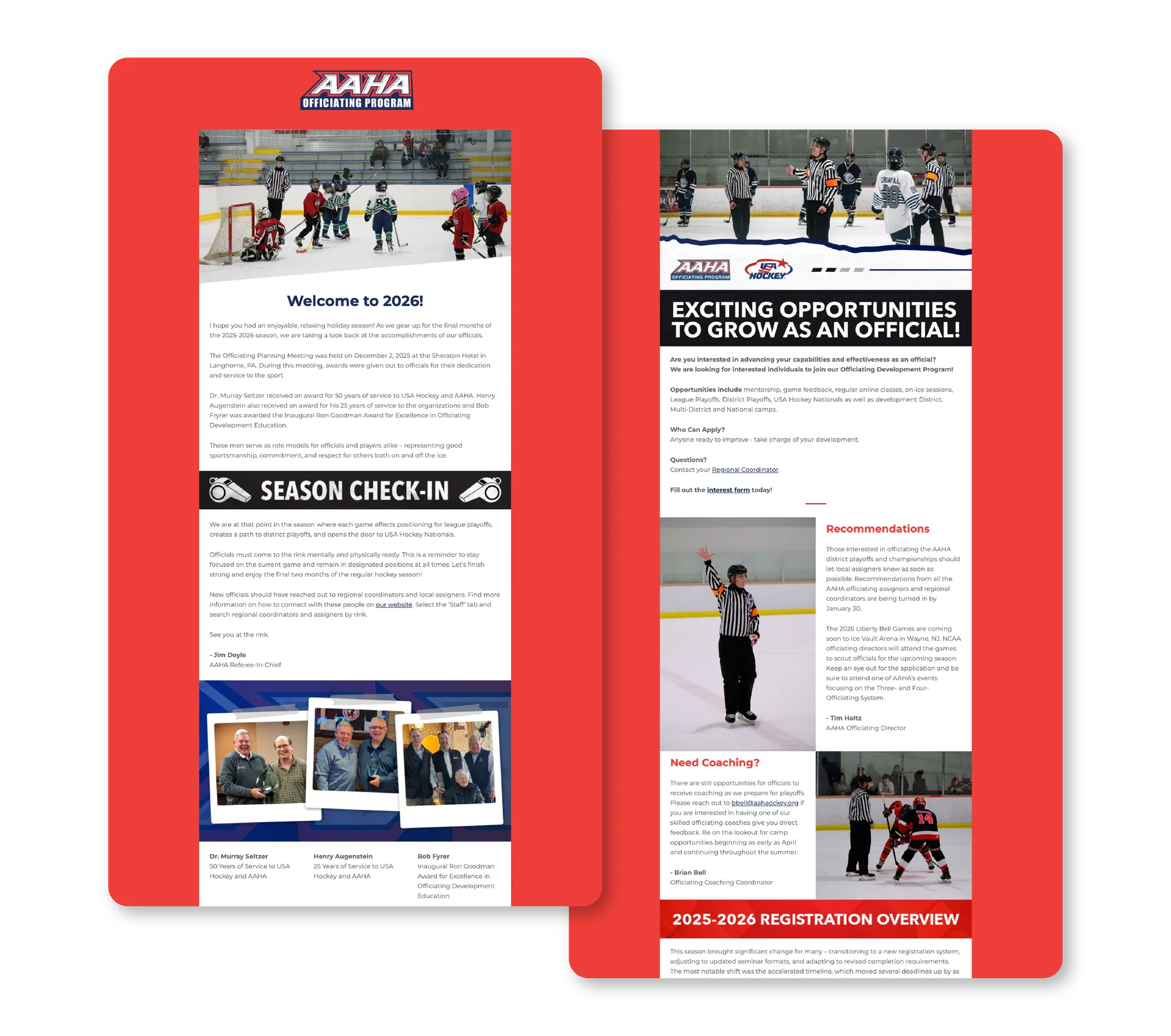 SMS and Email Marketing — campaign mockups