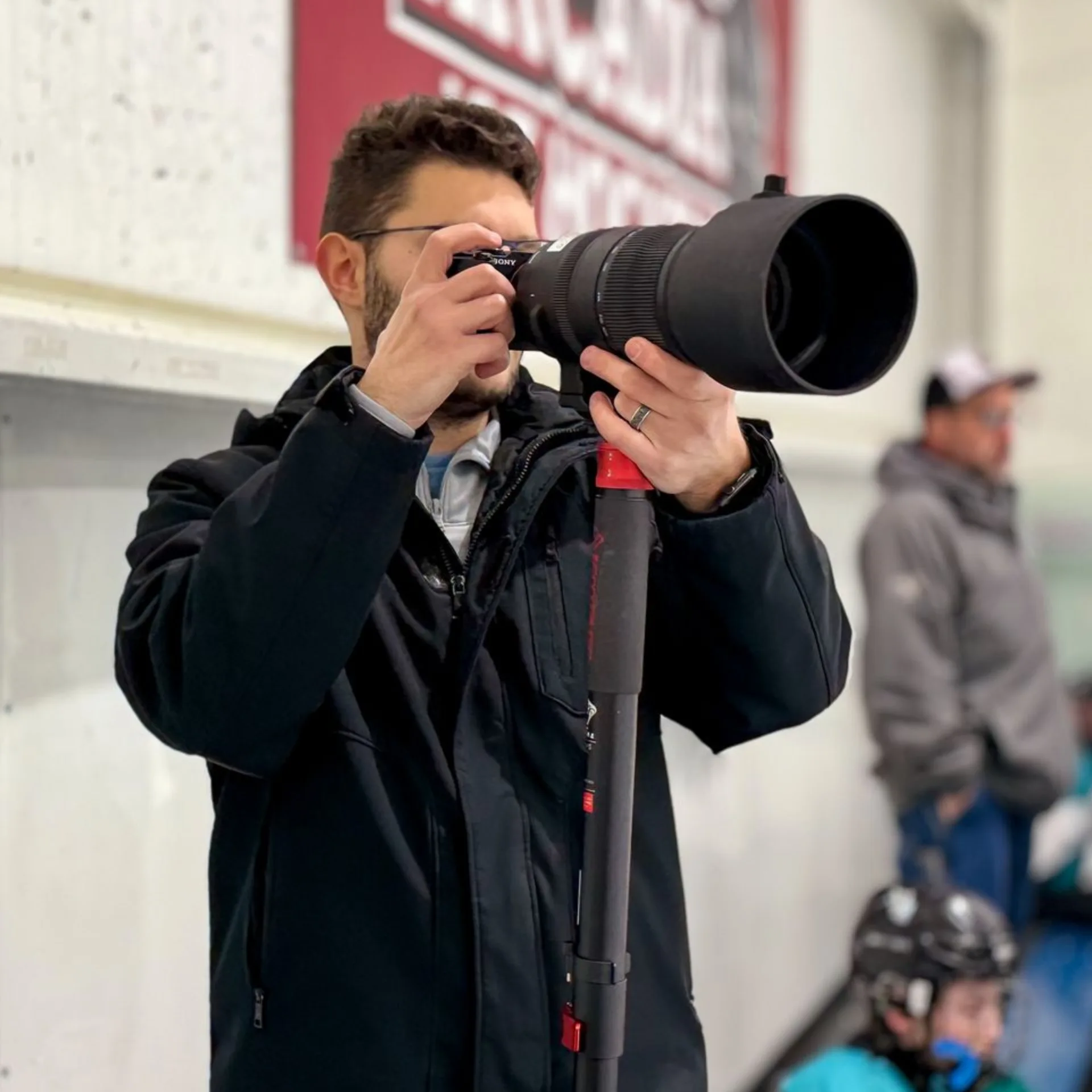 Photographer with camera — Visibility Boost